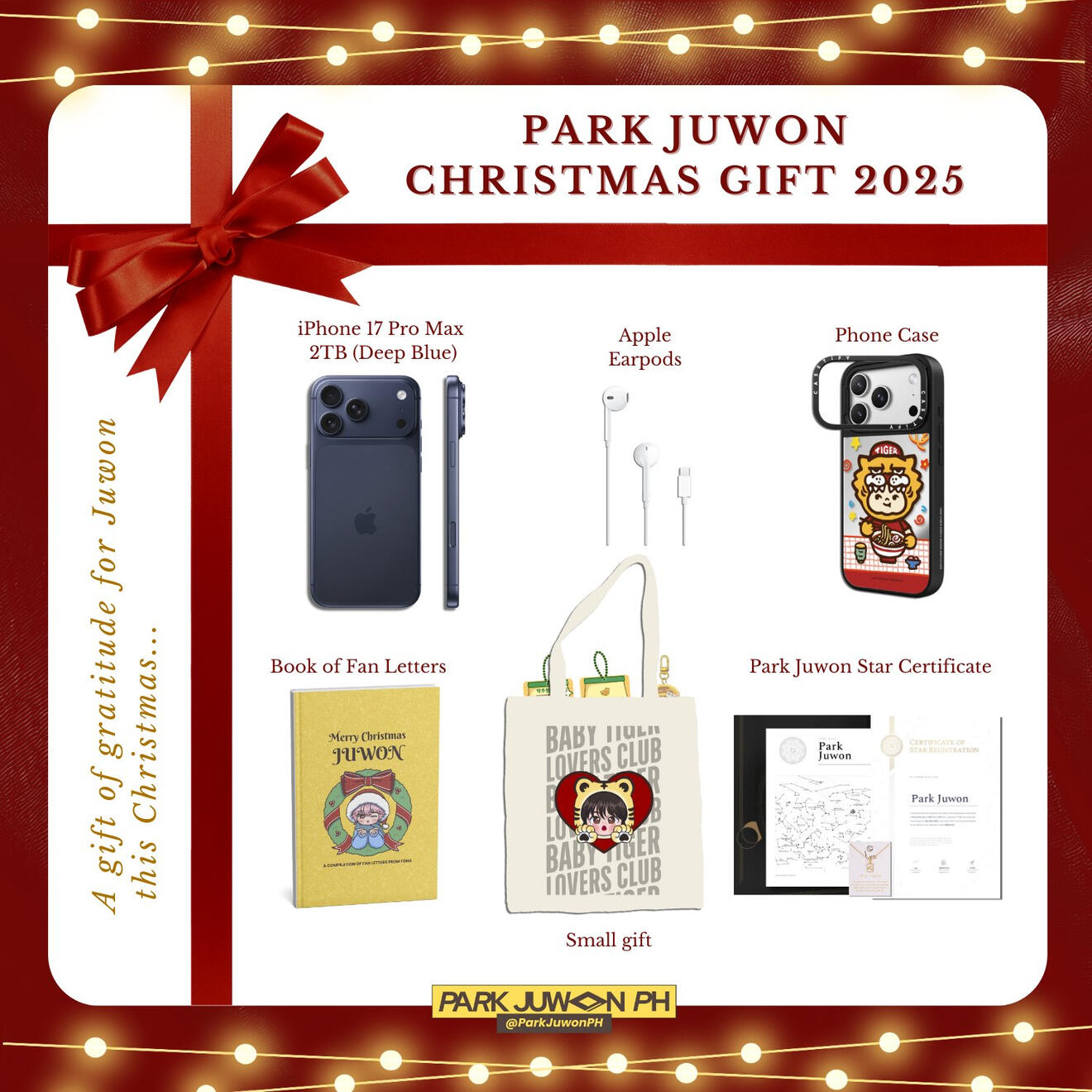 PARK JUWON CHRISTMAS GIFT 2025